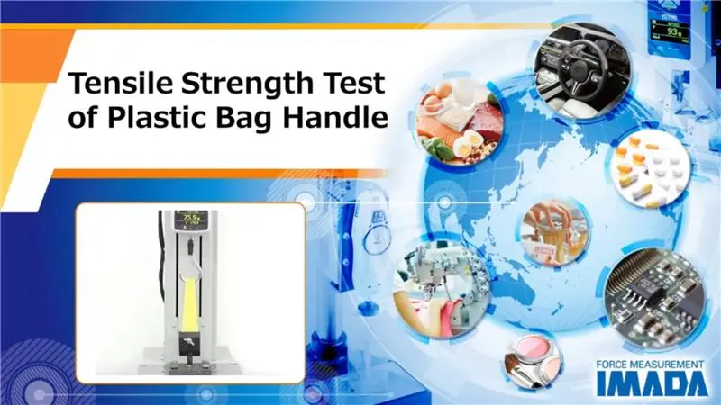Tensile Strength Test of Plastic Bag Handle